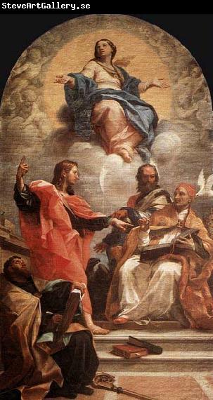 Carlo Maratti Assumption and the Doctors of the Church